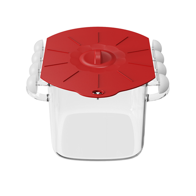 Cooker in vetro a microonde resistente al calore